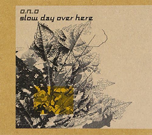 O.N.O. SLOW DAY OVER HERE Japan Music CD