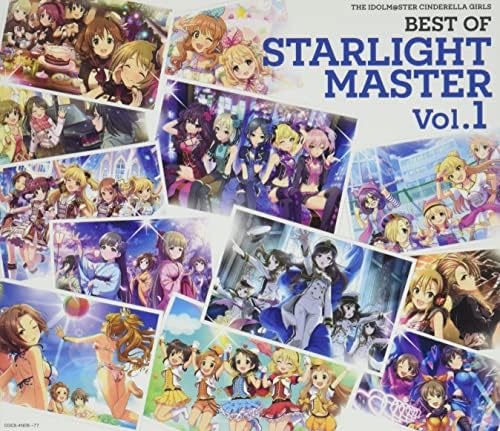 THE IDOLM@STER CINDERELLA GIRLS BEST OF STARLIGHT MASTER Vol.1 Japan Music CD