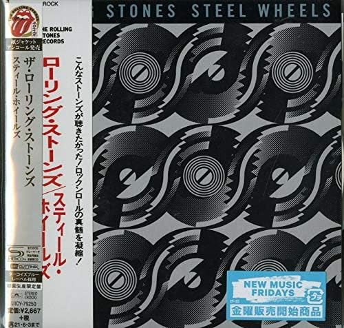 The Rolling Stones Steel Wheels Japan Music SHM-CD