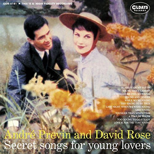 Andre Previn & David secret songs for young lovers Japan Music CD