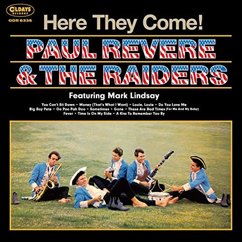 Paul Revere & The Raiders Here They Come! Japan Music CD Bonus Tracks^