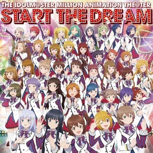 765 MILLIONSTARS!! THE IDOLM@STER MILLION ANIMATION THE@TER START THE DREAM Japa