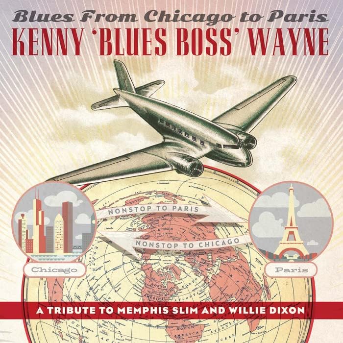 Kenny "Blues Boss" Wayne Blues from Chicago to Paris Japan