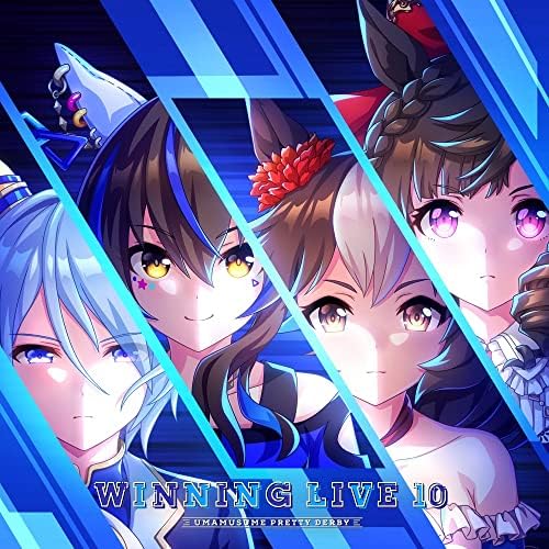 "Uma Musume Pretty Derby" WINNING LIVE 10 Japan Music CD Overrunner!