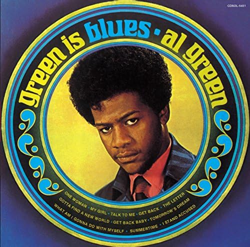 Al Green GREEN IS BLUES Japan Music CD