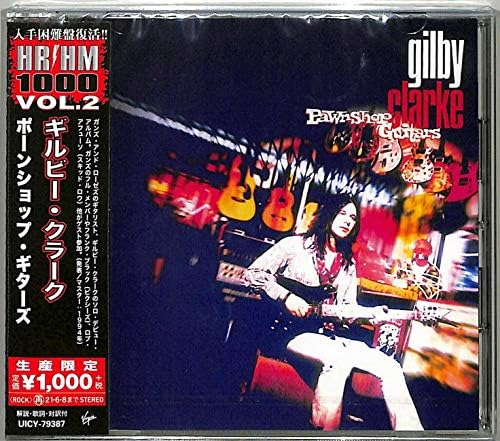 Gilby Clark Pawnshop Guitars (Limited Edition) Japan Music CD