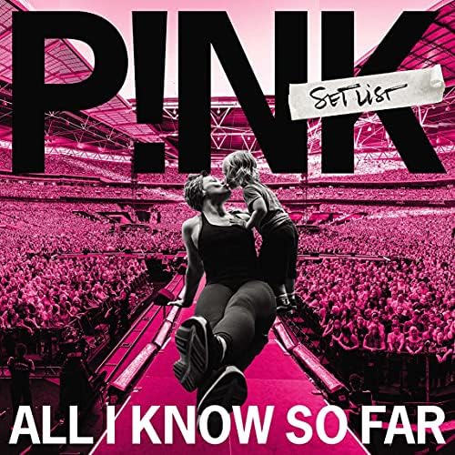 P!NK All I Know So Far: Set List Japan Music CD