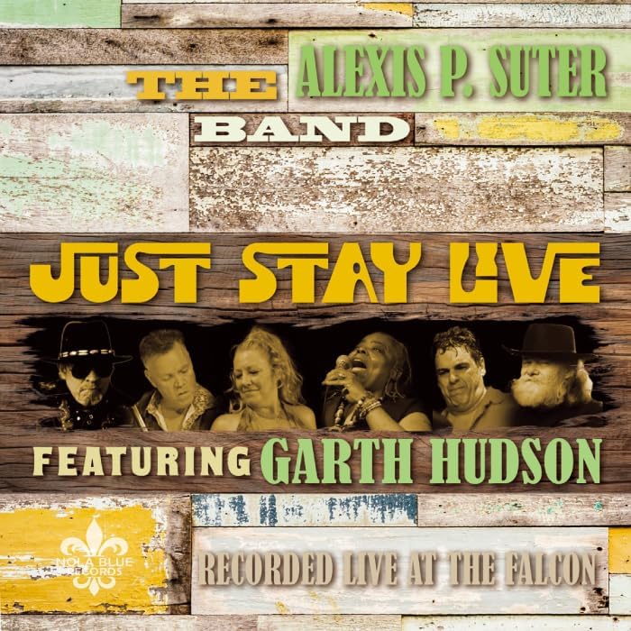 Alexis P. Suter Band Just Stay Live Japan Music CD