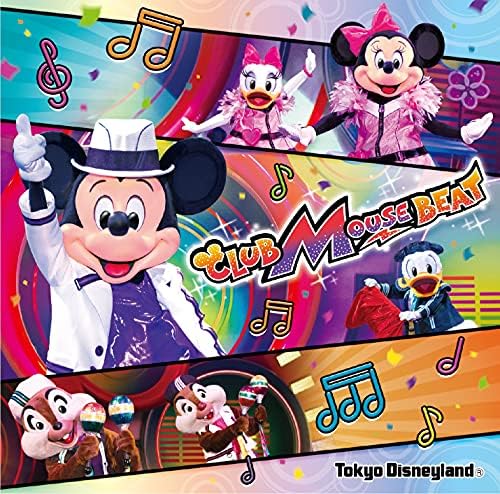 Tokyo Disneyland Club Mouse Beat Japan Music CD