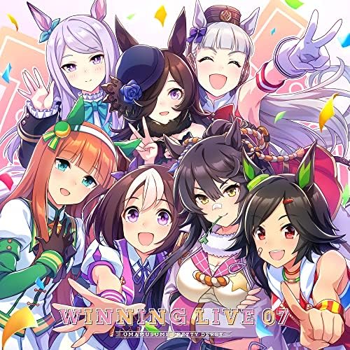"Uma Musume Pretty Derby" WINNING LIVE 07 Japan CD Beyond The Future!