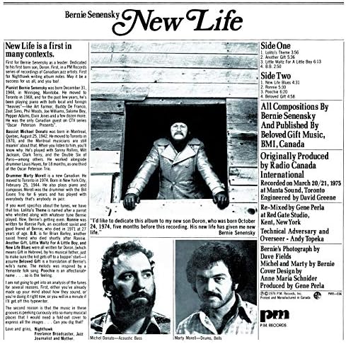 Bernie Senensky new life Japan Music CD