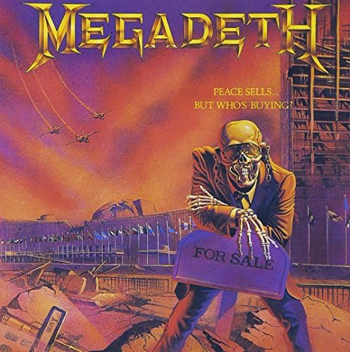 megadeth Peace Sells...Butt Foods Buying? Japan Music CD