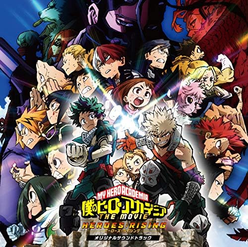 "My Hero Academia THE MOVIE Heroes: Rising" Original Soundtrack Japan Music CD