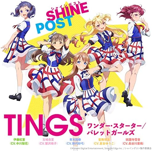 TINGS Wonder Starter / Palette Girls Japan Music CD