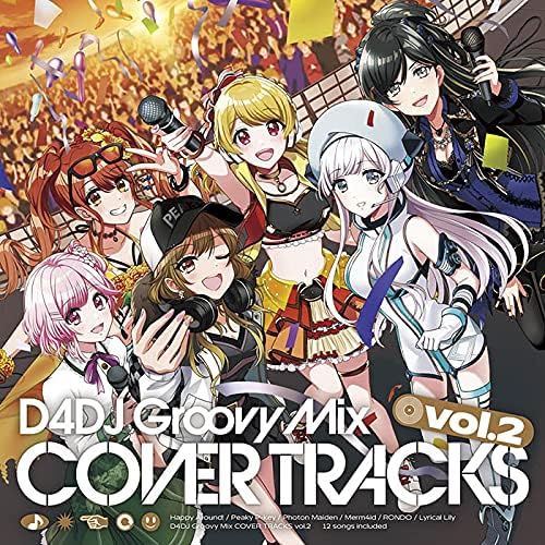 D4DJ Groovy Mix Cover Tracks vol.2 Japan Music CD