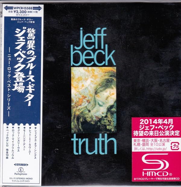 Jeff Beck Truth (first limited edition) Japan Music SHM-CD Bonus Tracks