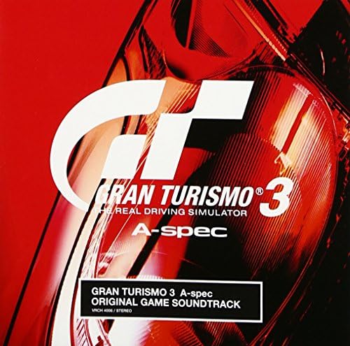 Gran Turismo 3 A-spec Japan Music CD