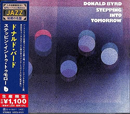 Donald Byrd Steppin' Into Tomorrow (Limited Edition) Japan Music CD