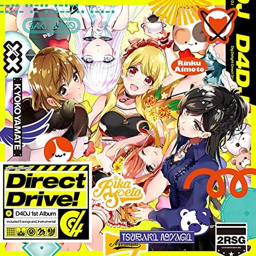 D4DJ 1st Album "Direct Drive!" Japan Music CD