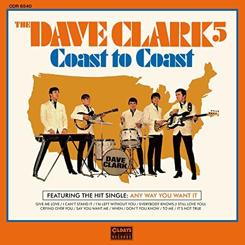 The Dave Clark Five Coast to Coast Japan Music CD