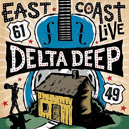 delta deep Delta Deep "East Coast Live" [First Press Limited Edition CD + Live D