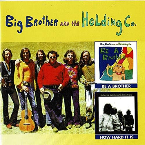 Big Brother and Hold Be A Brother / How Hard It Is Japan Music CD