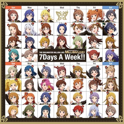 765 MILLION ALLSTARS THE IDOLM@STER MILLION LIVE! ?g7Days A Week!!?h Japan Music