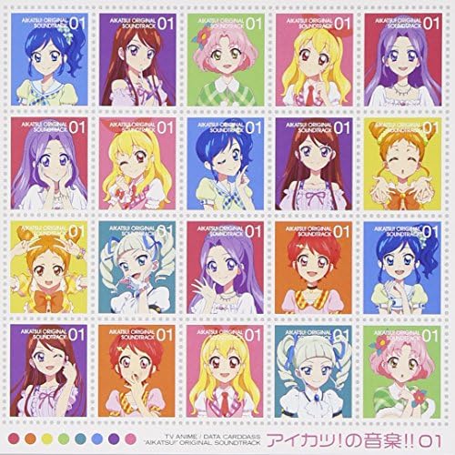 TV anime ?gAikatsu!?h original soundtrack Aikatsu! music!! 01 Japan Music CD