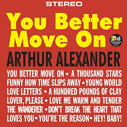 Arthur Alexander You Better Move On Japan Music CD