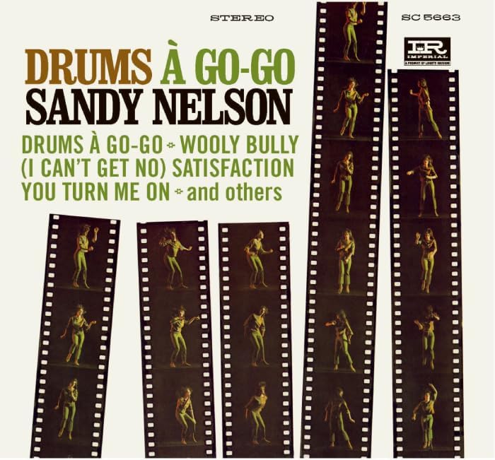 sandy nelson drums a go go Japan Music CD