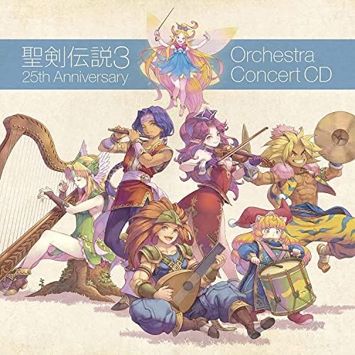 Seiken Densetsu 3 25th Anniversary ORCHESTRA CONCERT CD Japan Music CD