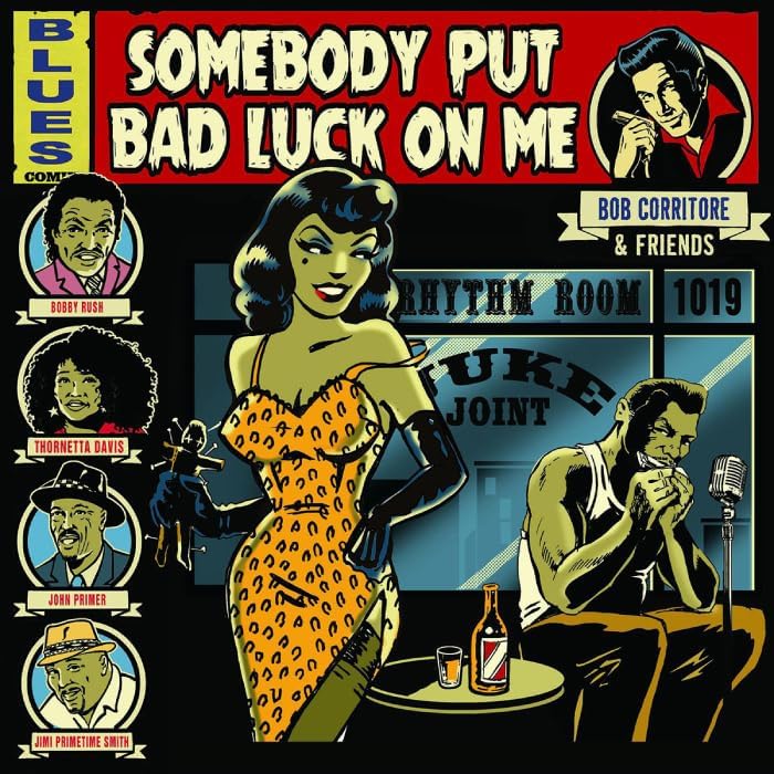 bob corito and frien Somebody Put Bad Luck On Me Japan Music CD
