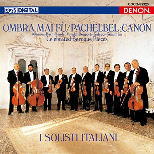 italian ensemble UHQCD DENON Classics BEST Baroque masterpiece collection Japan