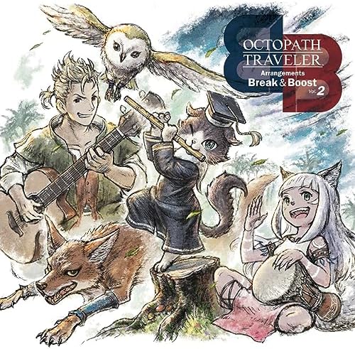 Yasutomo Nishiki OCTOPATH TRAVELER Arrangements Break&Boost Vol.2 Japan Music CD
