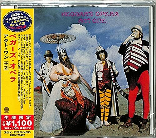 Beggars Opera Act One +2 Japan Music CD Bonus Tracks