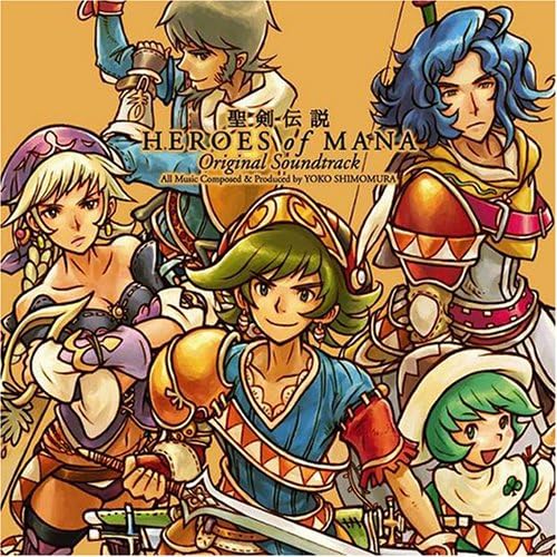 Seiken Densetsu HEROES OF MANA Original Soundtrack Japan Music CD