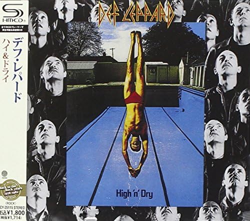 Def Leppard high and dry Japan Music CD