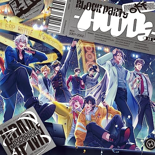 Hypnosismic Division Rap Battle The Block Party HOODs Japan Music CD