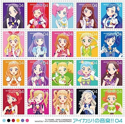 TV Anime / Data Carddass "Aikatsu!" Original Soundtrack Aikatsu! Music 04 Japan