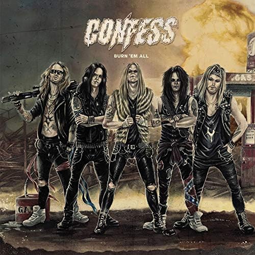 confes Burn Em All Japan Music CD