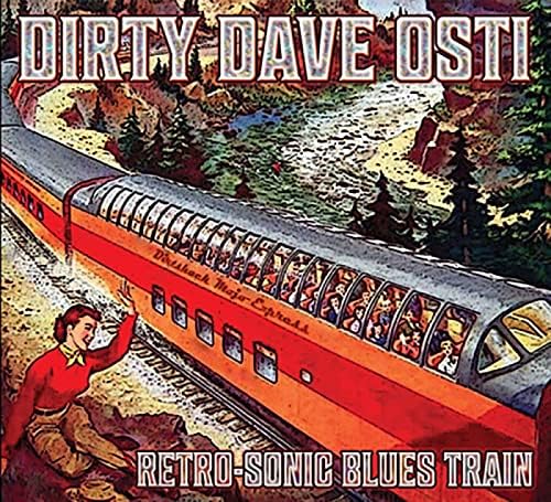 Dirty Dave Osti Retro Sonic Blues Train Japan Music CD