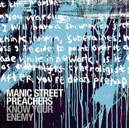 Manic Street Preachers Know Your Enemy Japan Music CD Bonus Tracks