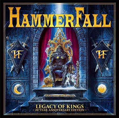 hammer fall Legacy of Kings - 20th Anniversary Edition [2CD+DVD] Japan Music CD