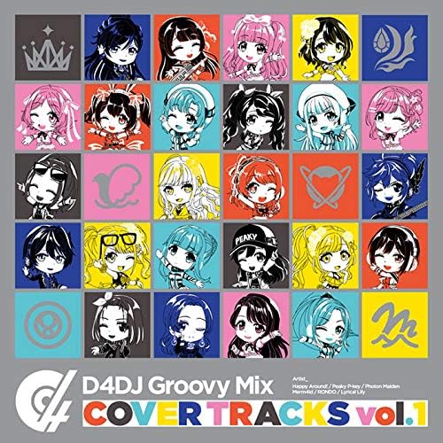 D4DJ Groovy Mix Cover Tracks vol.1 Japan Music CD