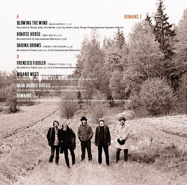 International Harvester Remains 3 Japan Music CD