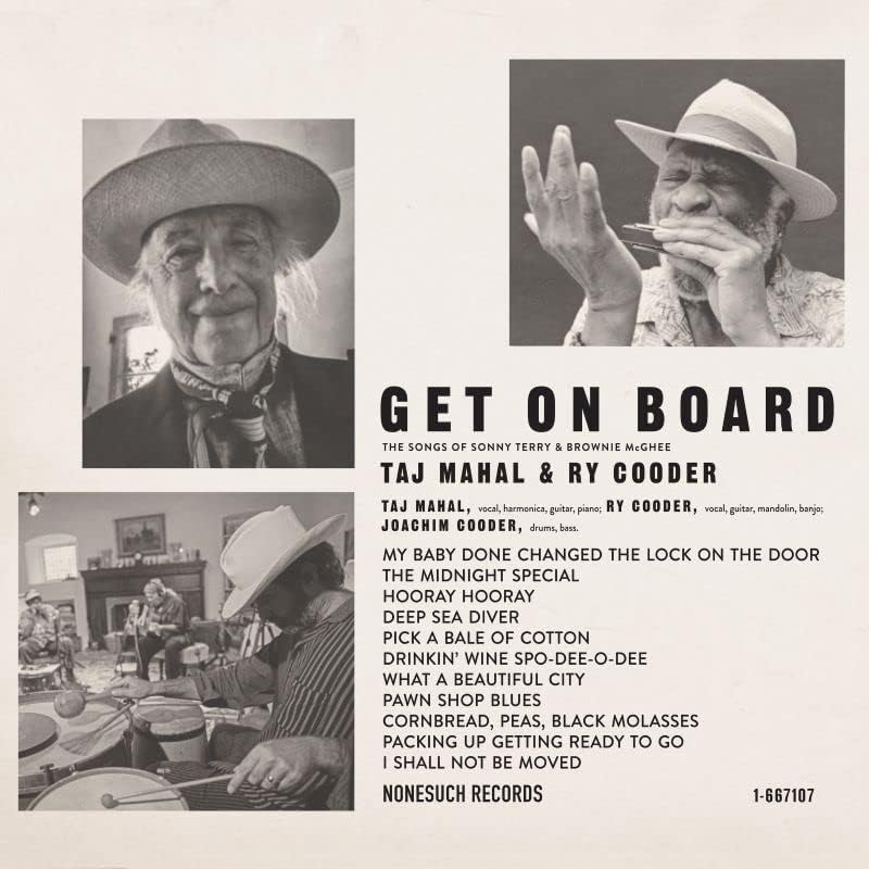 Taj Mahal & Rai Cooder Get On Board: The Songs Of Sunny Terry & Brownie McGee Japan Music CD