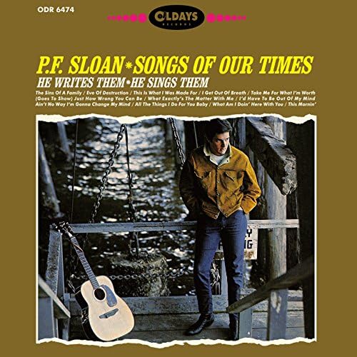 P.F. Sloan Songs of Our Times Japan Music CD