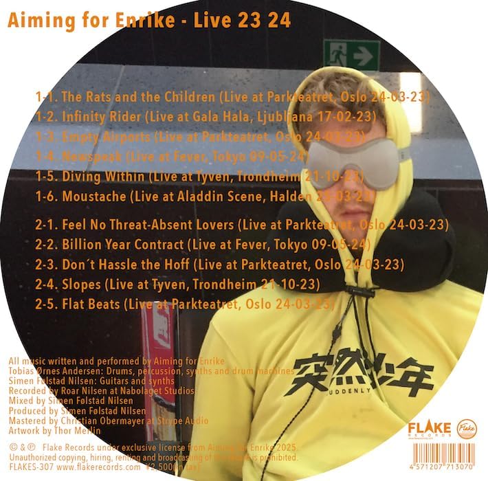 Aiming for Enrique Aiming for Enrike-Live 23 24 Japan Music CD