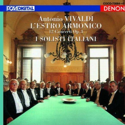 Italian Ensemble, Vi Vivaldi: Concertos Inspiration of Harmony Japan Music CD