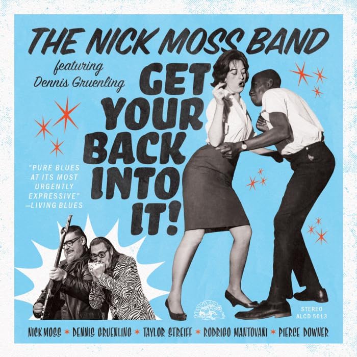 nick moss band Get Your Back Into It! Japan Music CD